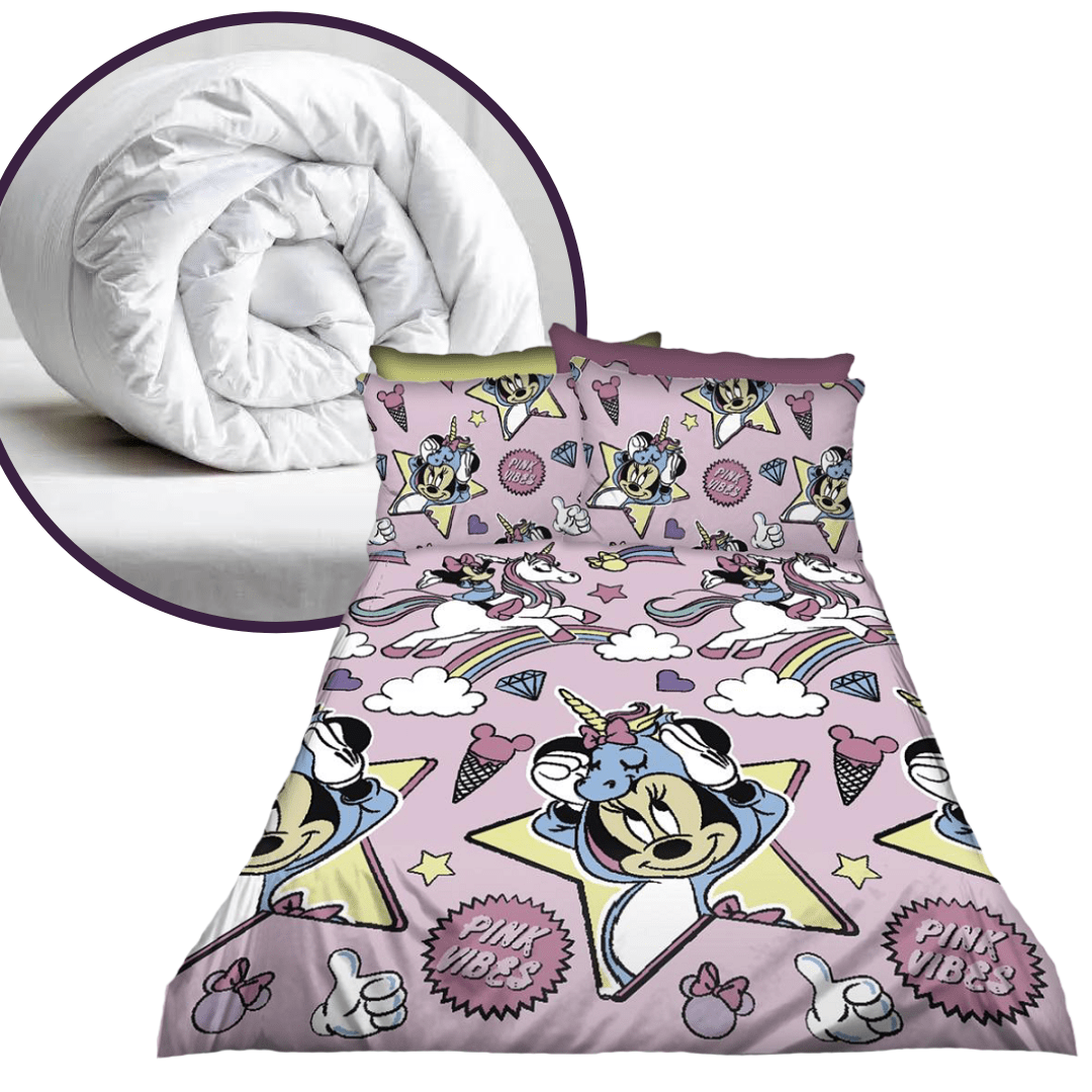 Minnie mouse hotsell unicorn bedding